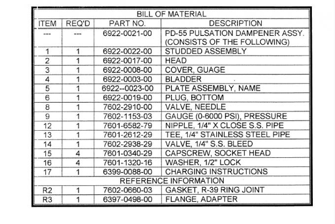 ΦΒ-1600 μέρη Shell Assy αντλιών λάσπης για Dampener API 7K 0 παλμού