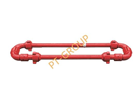 Δύο" και 5000 psi Εργασιακή πίεση Συνδέσεις Chicksans μήκους 12"