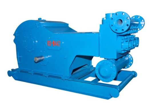 W-447C πλατφορμών άντλησης πετρελαίου λάσπης τρηπλό ενιαίο να ενεργήσει αντλιών λάσπης αντλιών ISO βαρέων καθηκόντων