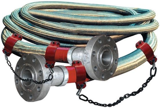 3 &quot;900LB Flanged 3 1/2&quot; ID High Pressure Coflexip Hose 5000 Psi Fire Retardant Hose Για πετρελαϊκό πεδίο API 16C