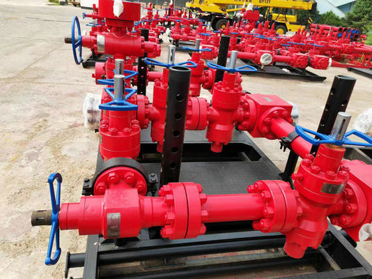 5000psi πολλαπλή έμφραξης εγκαταστάσεων γεώτρησης διατρήσεων