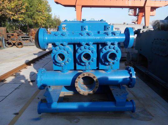 W-446 (500HP) διατρήσεων λάσπης αντλιών τριπλή αντλία δράσης κυλίνδρων ενιαία