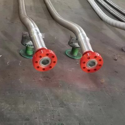 3 &quot;900LB Flanged 3 1/2&quot; ID High Pressure Coflexip Hose 5000 Psi Fire Retardant Hose Για πετρελαϊκό πεδίο API 16C