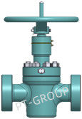5000psi 10000psi API 6A Τυπική χειροκίνητη βαλβίδα πύλης 4 1/16 &quot;
