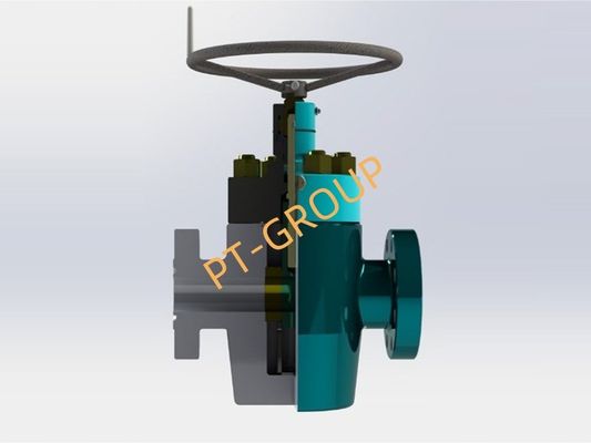 API 6A Εγχειρίδιο βαλβίδας πύλης σειράς FLS H2S οξύς εξυπηρέτηση για σωλήνα πνιγμού και χριστουγεννιάτικο δέντρο