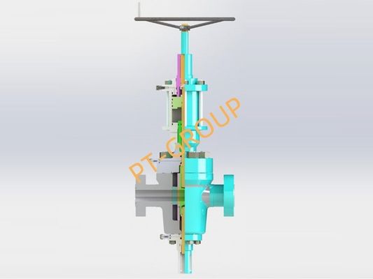 API 6A Υδραυλική βαλβίδα πύλης σειρά FLS για H2S οξεία υπηρεσία Κατάλληλο για σωληνάριο πνιγμού και χριστουγεννιάτικο δέντρο